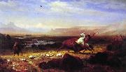 Albert Bierstadt The Last of the Buffalo oil painting on canvas